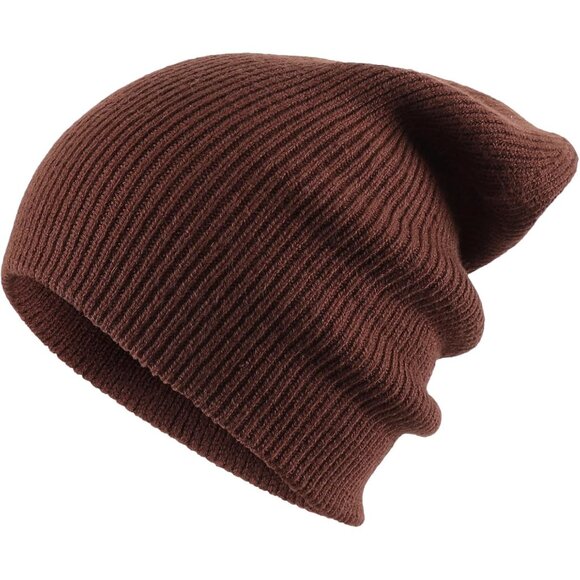 Men's Thick Knit Cuff Beanie Cap - Warm & Stylish Winter Hat for All Activities - Picture 3 of 7